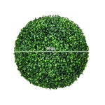Lot de 2 boules de buis artificielles de 40 cm décoration pour intérieur ou extérieur vert
