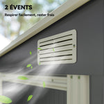 Abri de jardin 2,81 m² avec fondation, abri à outils extérieur adossé en acier galvanisé, 154x206,5x181cm, gris foncé