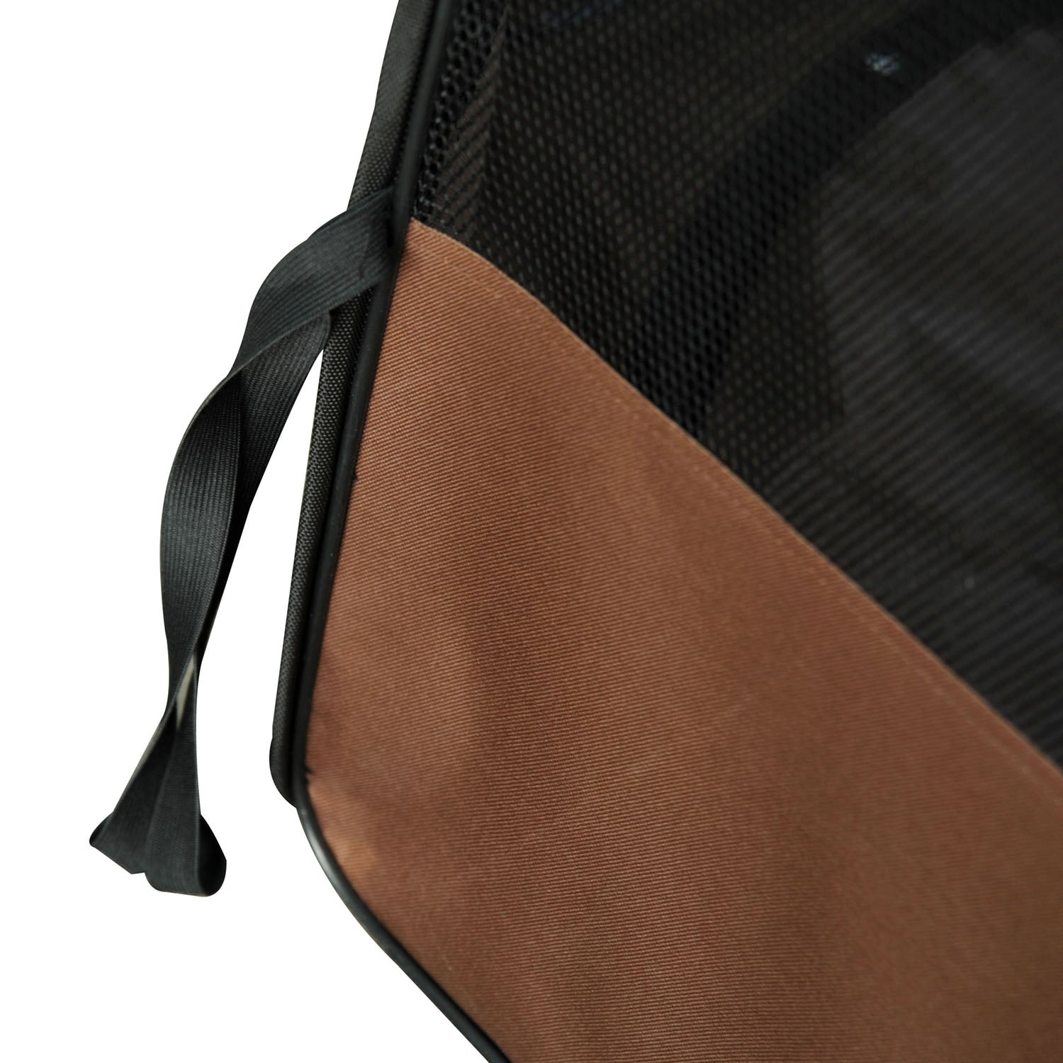 Parc enclos pliable pour chien chat petits animaux octogonal en tissu Oxford et acier Ø 90 x 41H cm marron beige