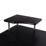 Luxe Parc enclos modulable pour Chien 8 Panneaux Porte verrouillable Acier époxy Noir