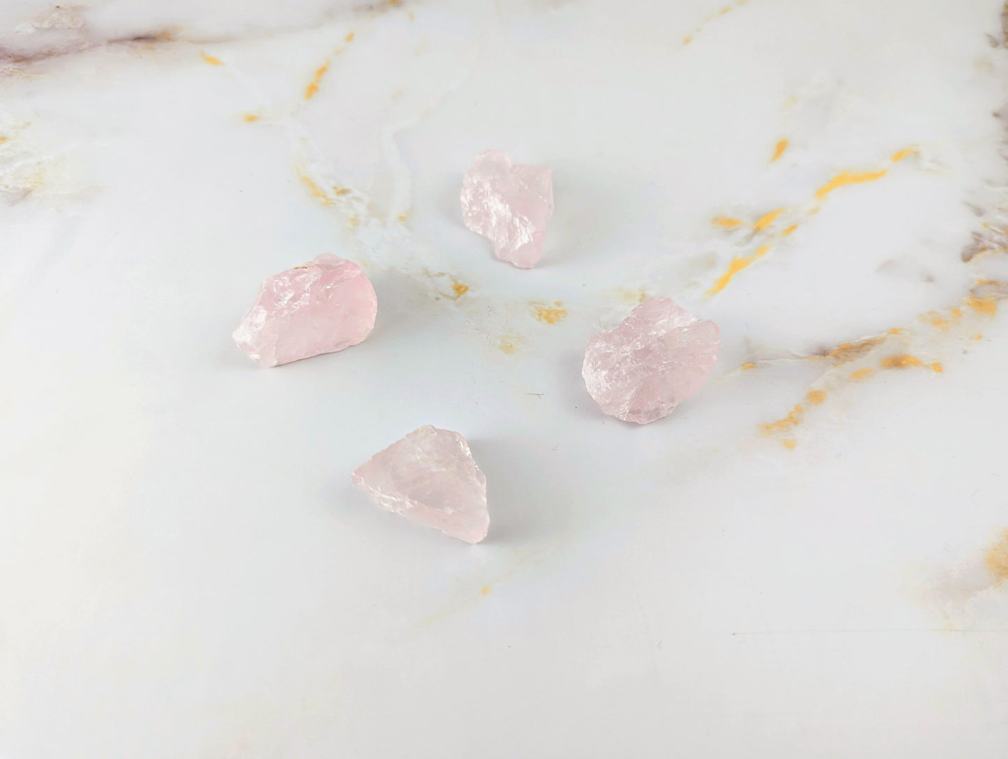 Pierre brute en Quartz Rose