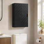 Armoire murale de salle de bain, armoire à pharmacie murale meuble de rangement avec étagère réglable