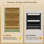 Meuble à Chaussures 18 Paires, Armoire à Chaussures à Haute Brillance, 3 Tiroirs Rabattables, Étagères Réglables, Vert