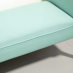 Banc Entrée Bout de Lit Rembourré pour Chambre à Coucher, Tissu à Voile, vert, 102 x 36 x 51 cm