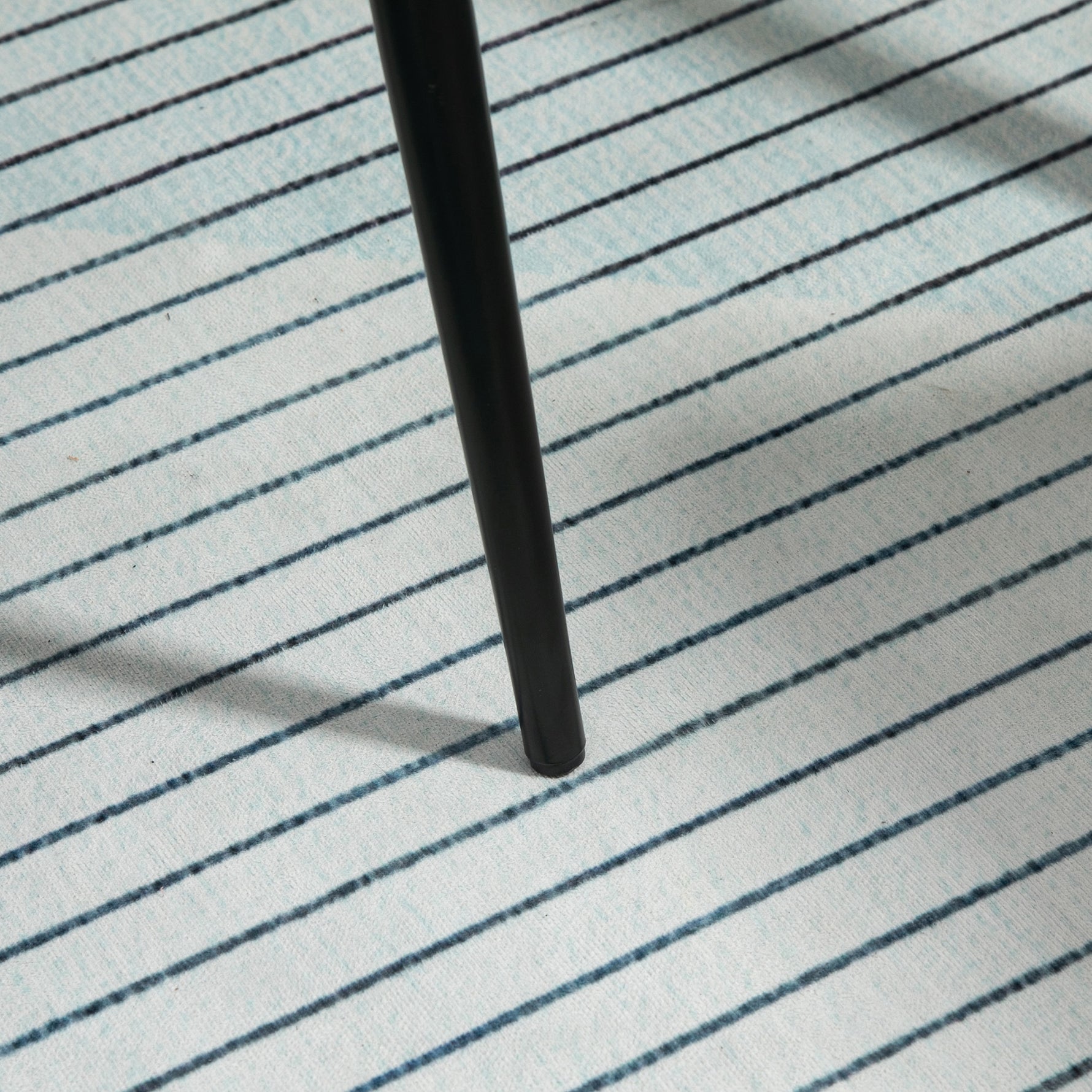 Chaises de Salle à Manger Chaises de Visiteur Design scandinave - Lot de 2 chaises - Pieds effilés métal Noir