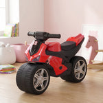 Draisienne pour Enfant, Vélo d'Équilibre avec Musique et Roues Extra-Larges, pour Filles et Garçons 18-36 Mois, Rouge