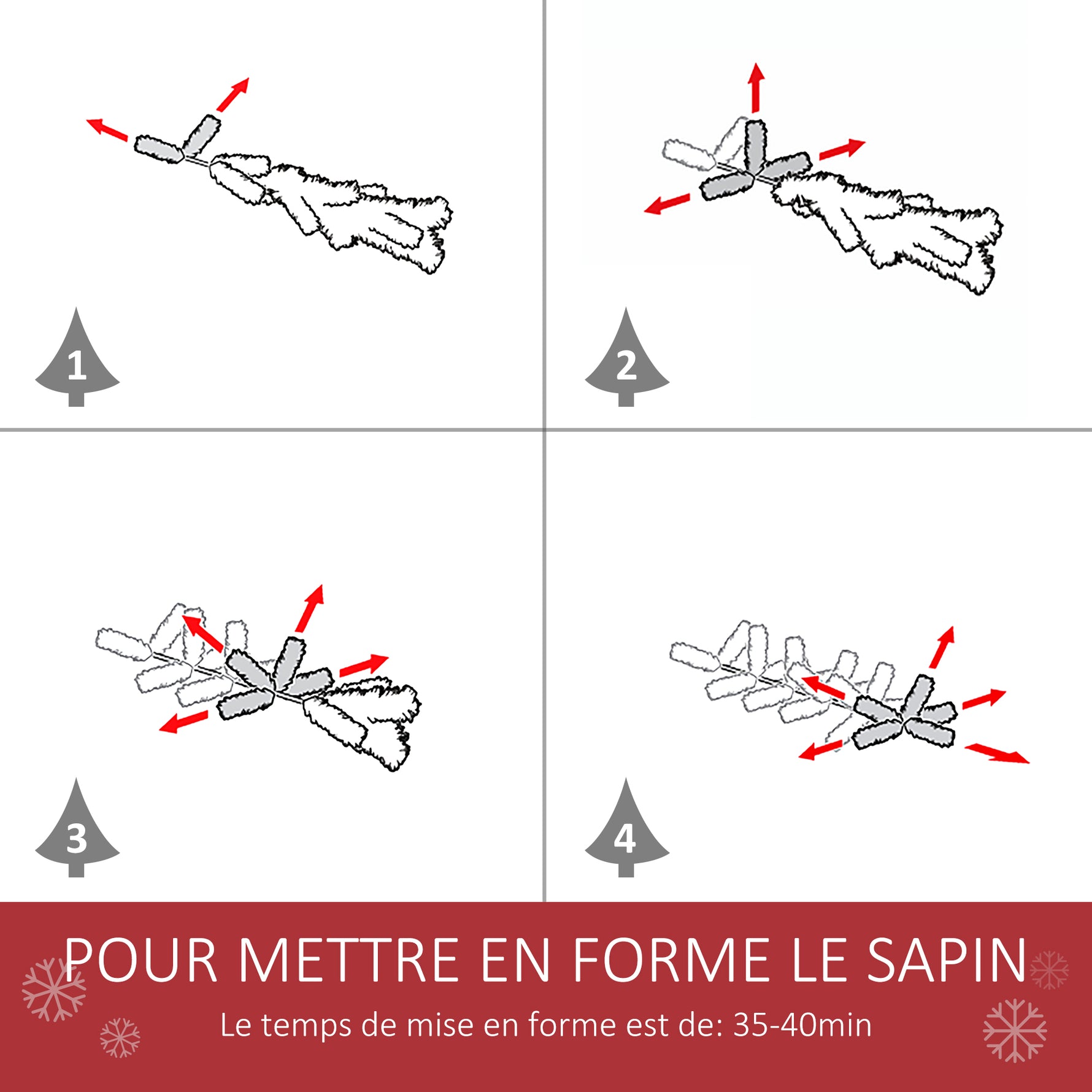 Sapin de Noël Artificiel 240H cm 1499 Branches épines Imitation Nordmann Grand réalisme Vert