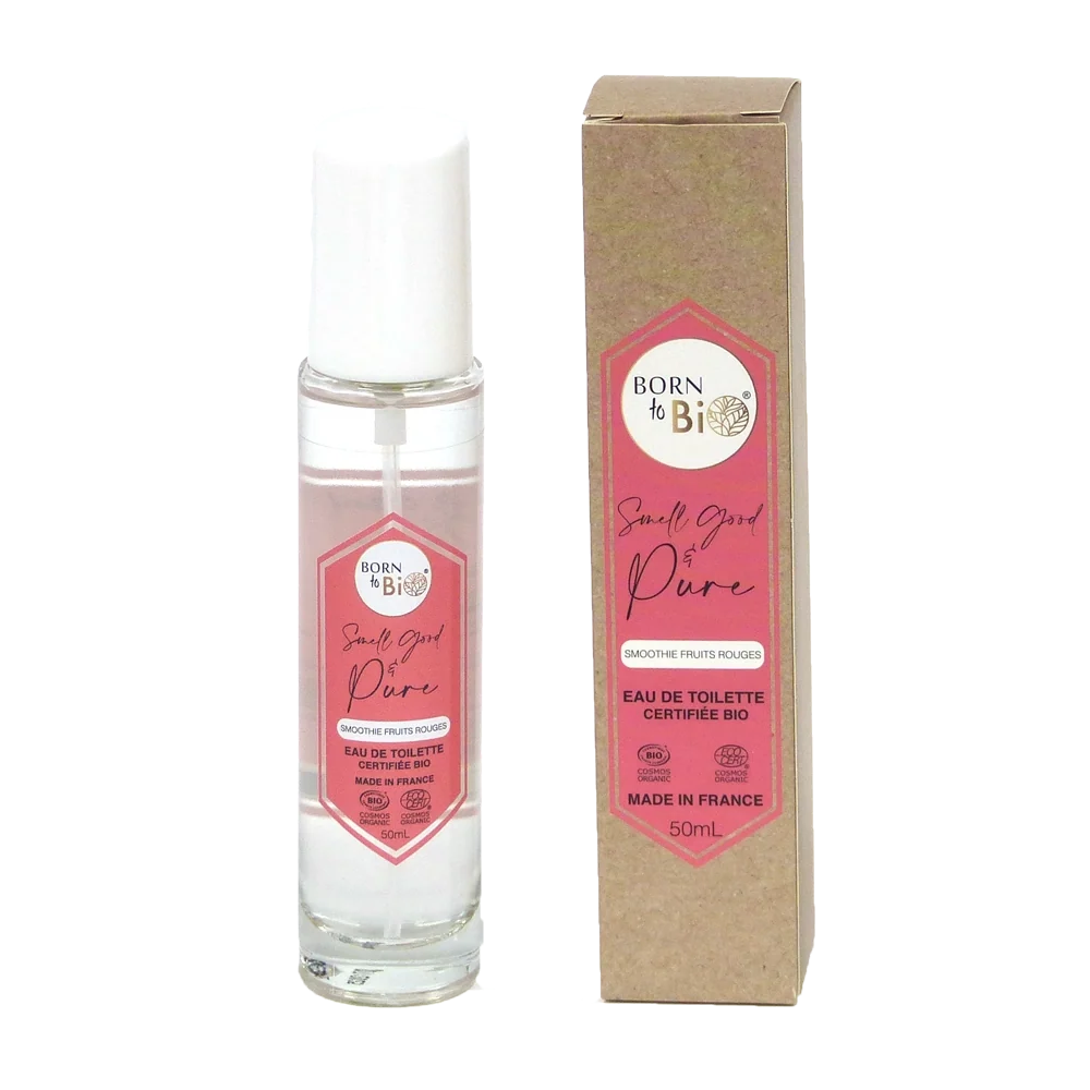 Smoothie Fruits Rouges – Eau de Toilette Bio | Fruity, Gourmand & Pétillant