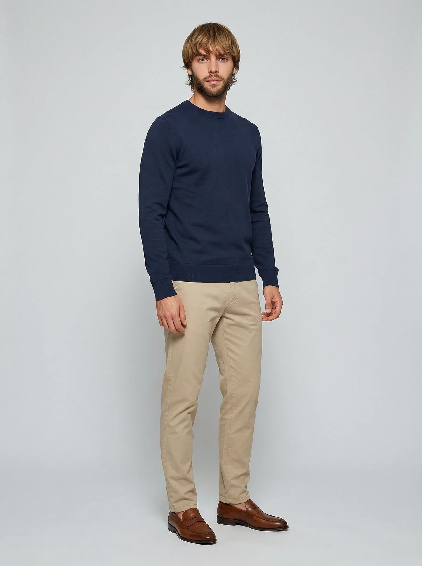 Made in France navy blue sweatshirt-3