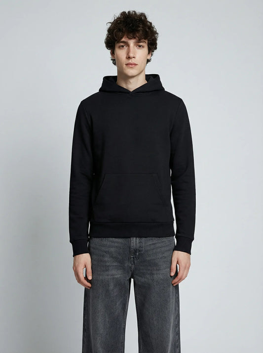 Made in France black hoodie-0