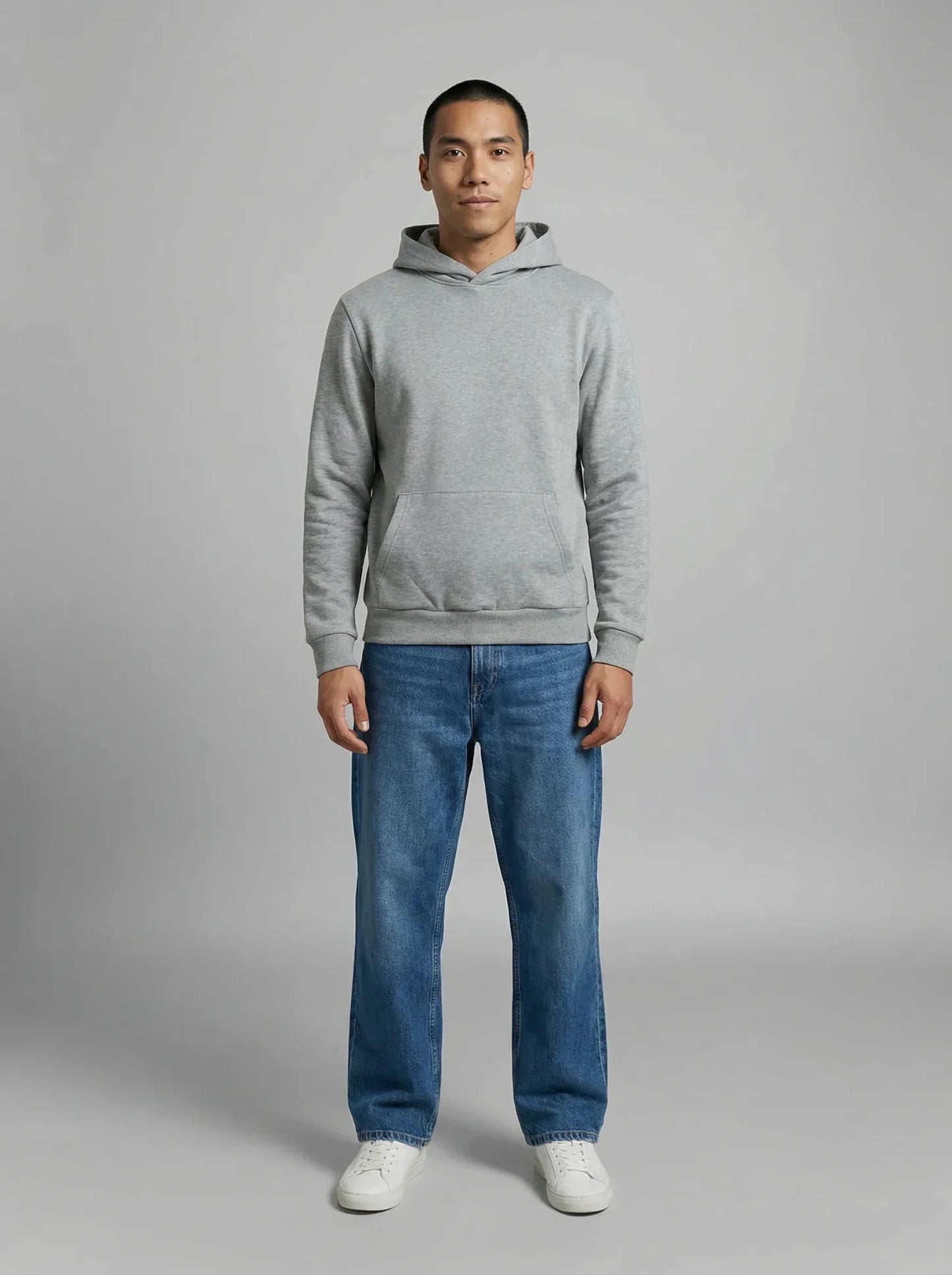 Made in France grey hoodie-2