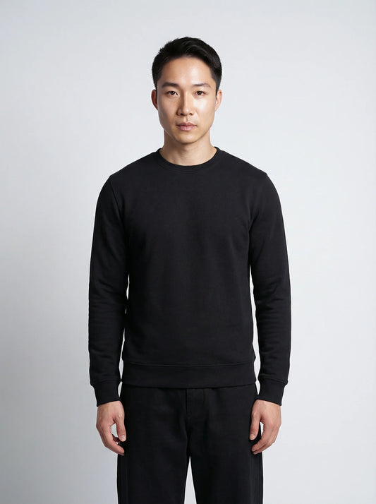 Made in France black sweatshirt-0