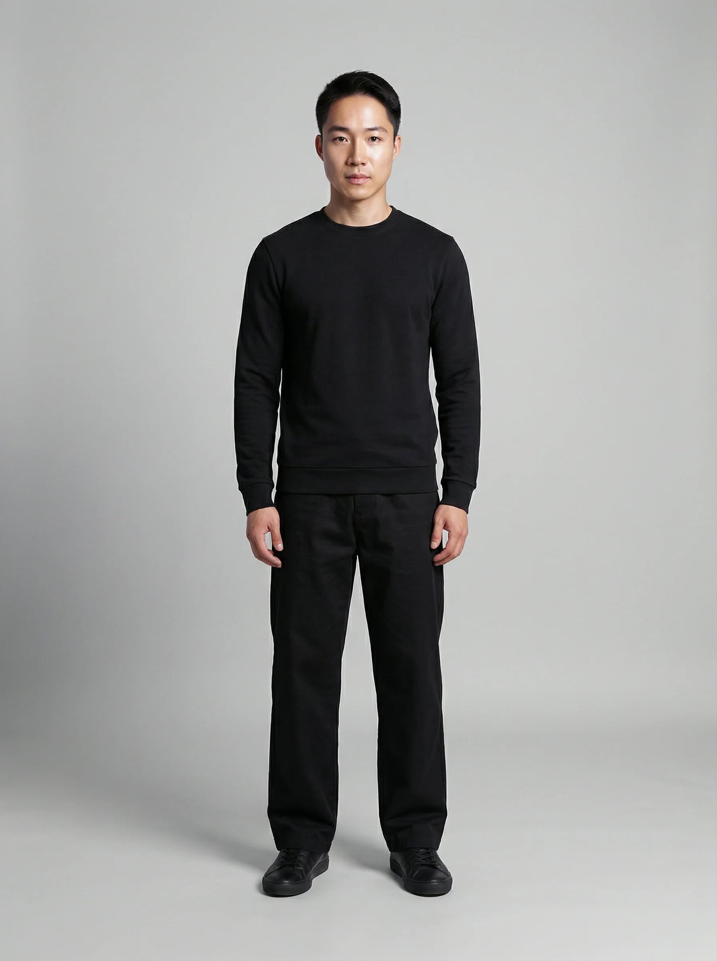 Made in France black sweatshirt-2
