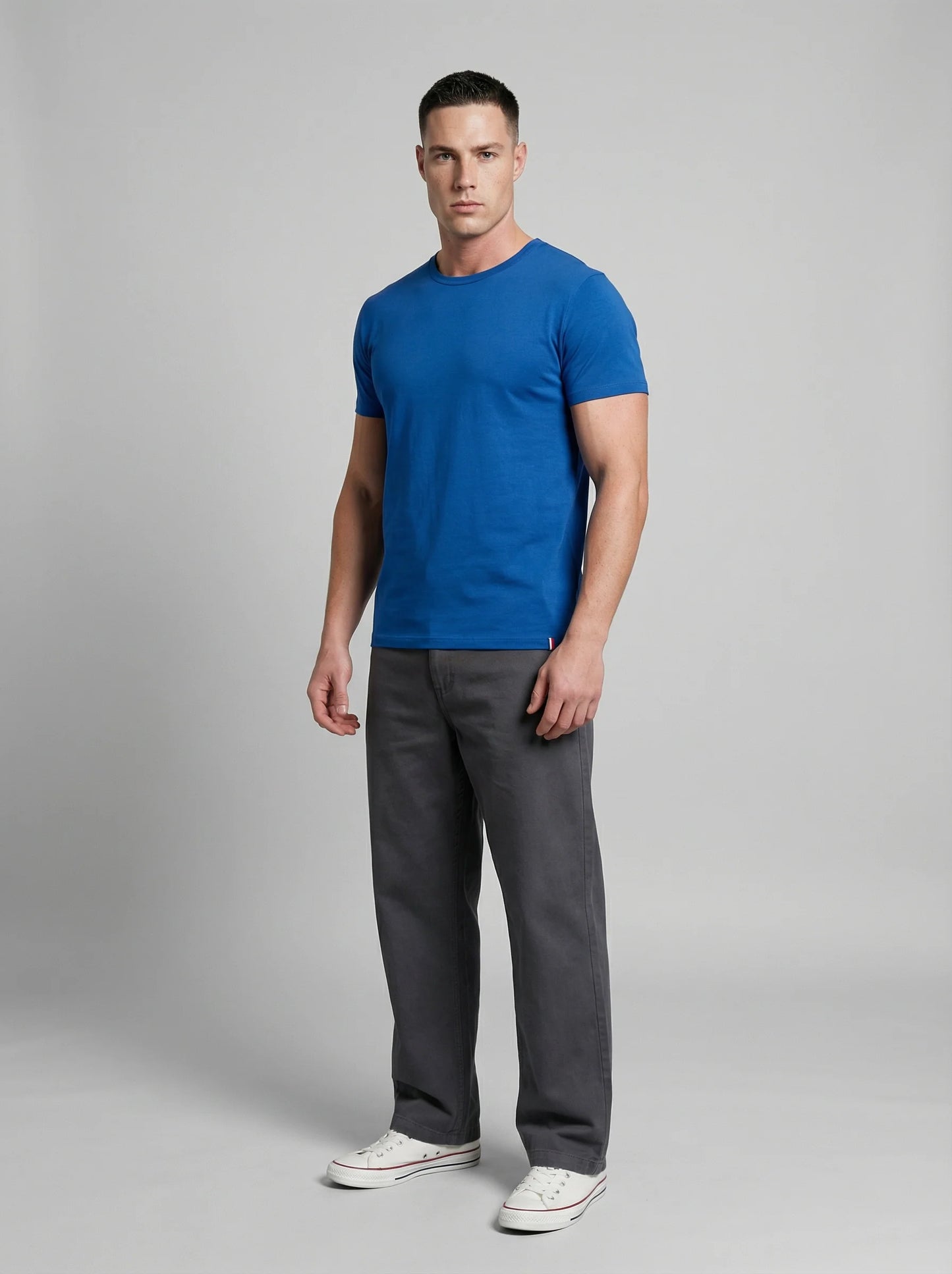 Made in France blue T-shirt-3
