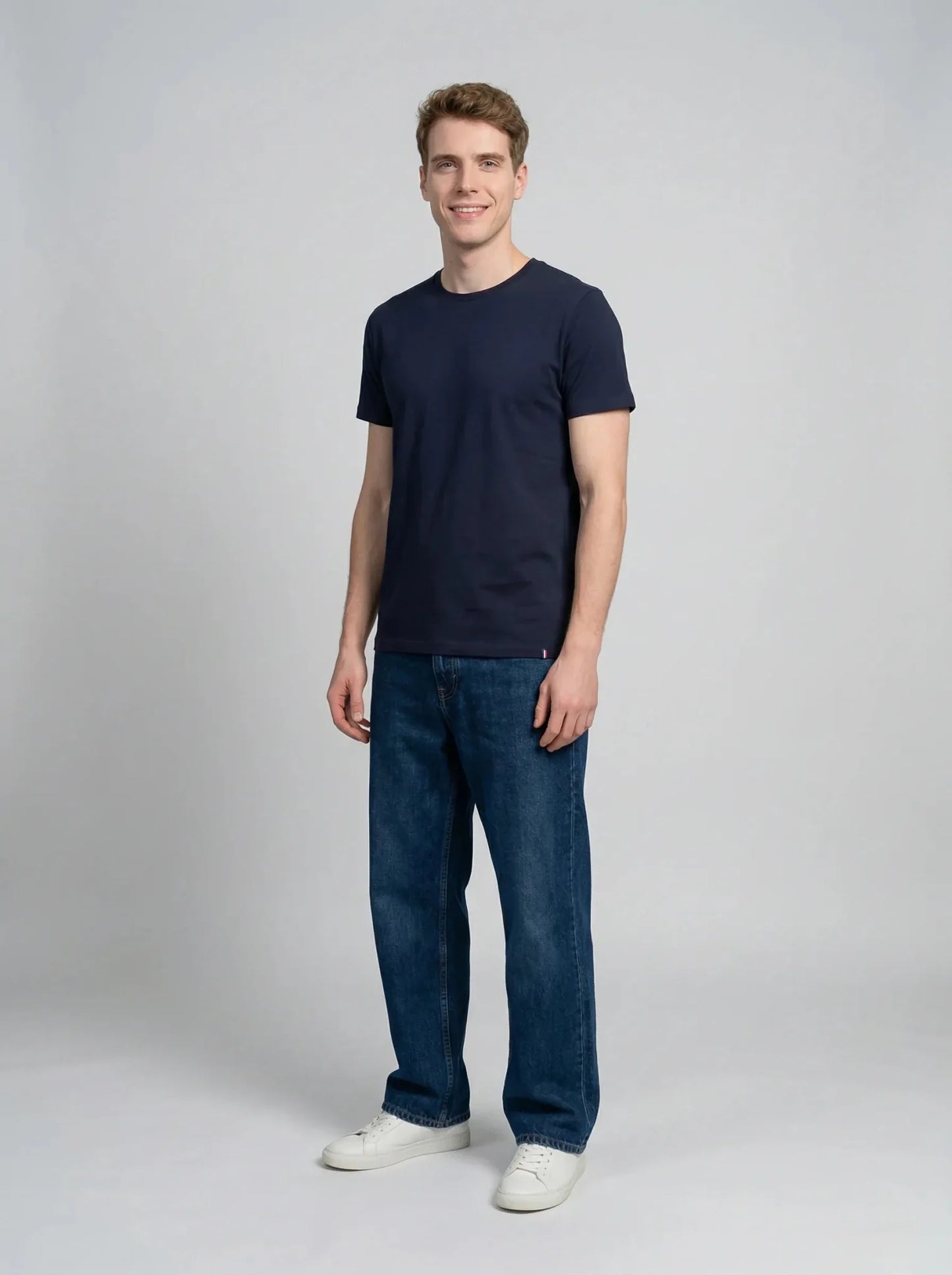 Made in France navy blue T-shirt-4