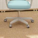 Fauteuil de bureau, chaise de bureau ergonomique en maille, hauteur réglable, 55x48x82,5-94,5cm, vert