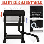Support universel de moto réglable cric hydraulique lève moto béquille d'atelier stand moto tout-terrain moto cross supermotard noir