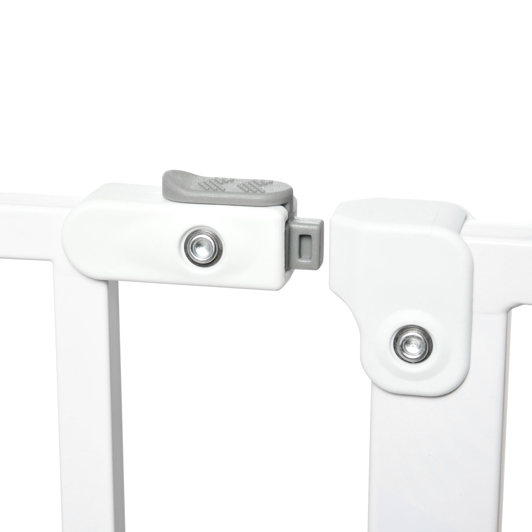 Lot de 2 barrières de sécurité pour animal longueur réglable escaliers couloirs portes sans perçage en acier ABS