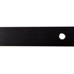 Kit de Porte Coulissante, Système Galandage avec Porte Épaisseur 20-25 mm, Largeur Max. 0,9 m, Charge 20 kg, Acier Noir