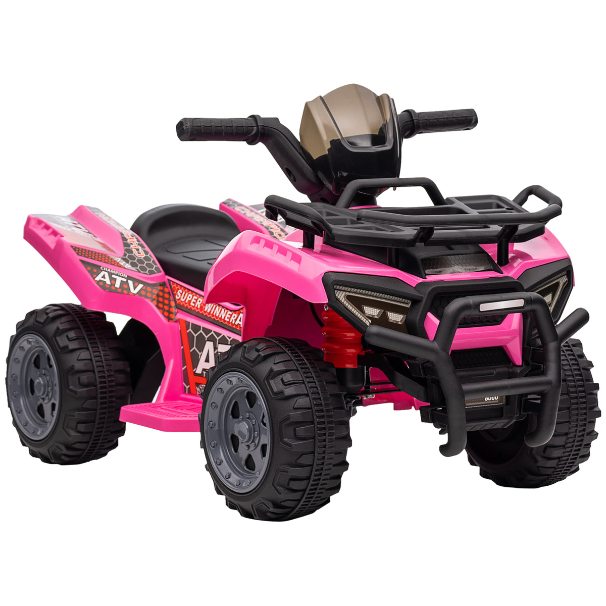 Quad buggy voiture électrique enfant quad électrique 18-36 mois 6 V 2 Km/h max. rose