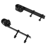 Kit de Porte Coulissante, Système Galandage pour Porte d'une Épaisseur de 35-45 mm et Largeur Max. 1 m, Charge