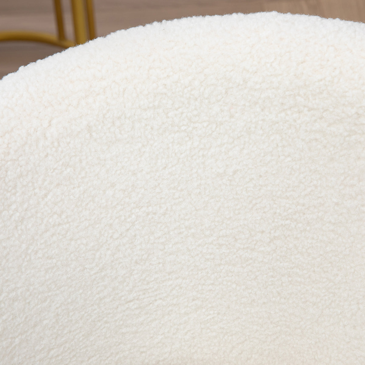 Chaise de bureau fauteuil de bureau ergonomique réglable en hauteur siège confortable pivotante piètement acier blanc