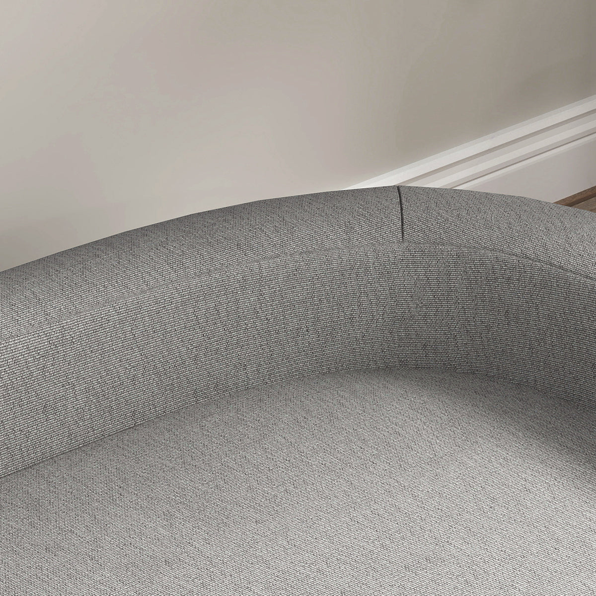 Canapé pour chien grand lit surélevé pour chien coussin lavable cadre en bois tissu polyester 98 x 67 x 25 cm gris