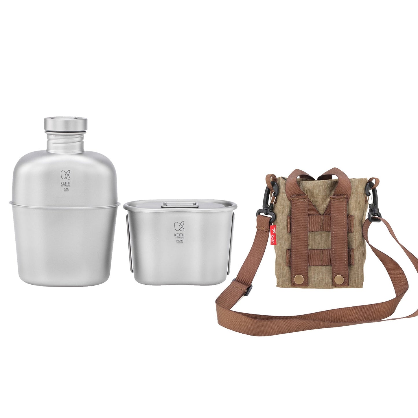 Kit Gamelle Titane – KEITH Titanium Europe