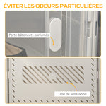 Meuble de rangement modulable, 18 cubes, meuble à chaussures empilables, vêtements, livres, jouets, blanc et transparent