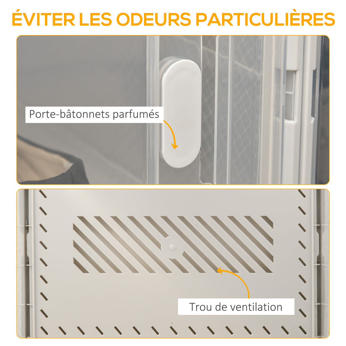 Meuble de rangement modulable, 18 cubes, meuble à chaussures empilables, vêtements, livres, jouets, blanc et transparent