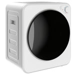 Sèche-linge à évacuation portable 2,5 Kg, sèche-linge électrique 400/800 W, 5 modes de séchage, 48 x 44 x 57 cm, blanc