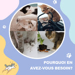 Tunnel pour chat intérieur jouets pour chats avec balle suspendue entrées multiples en sisal 98 x 30 x 30 cm crème