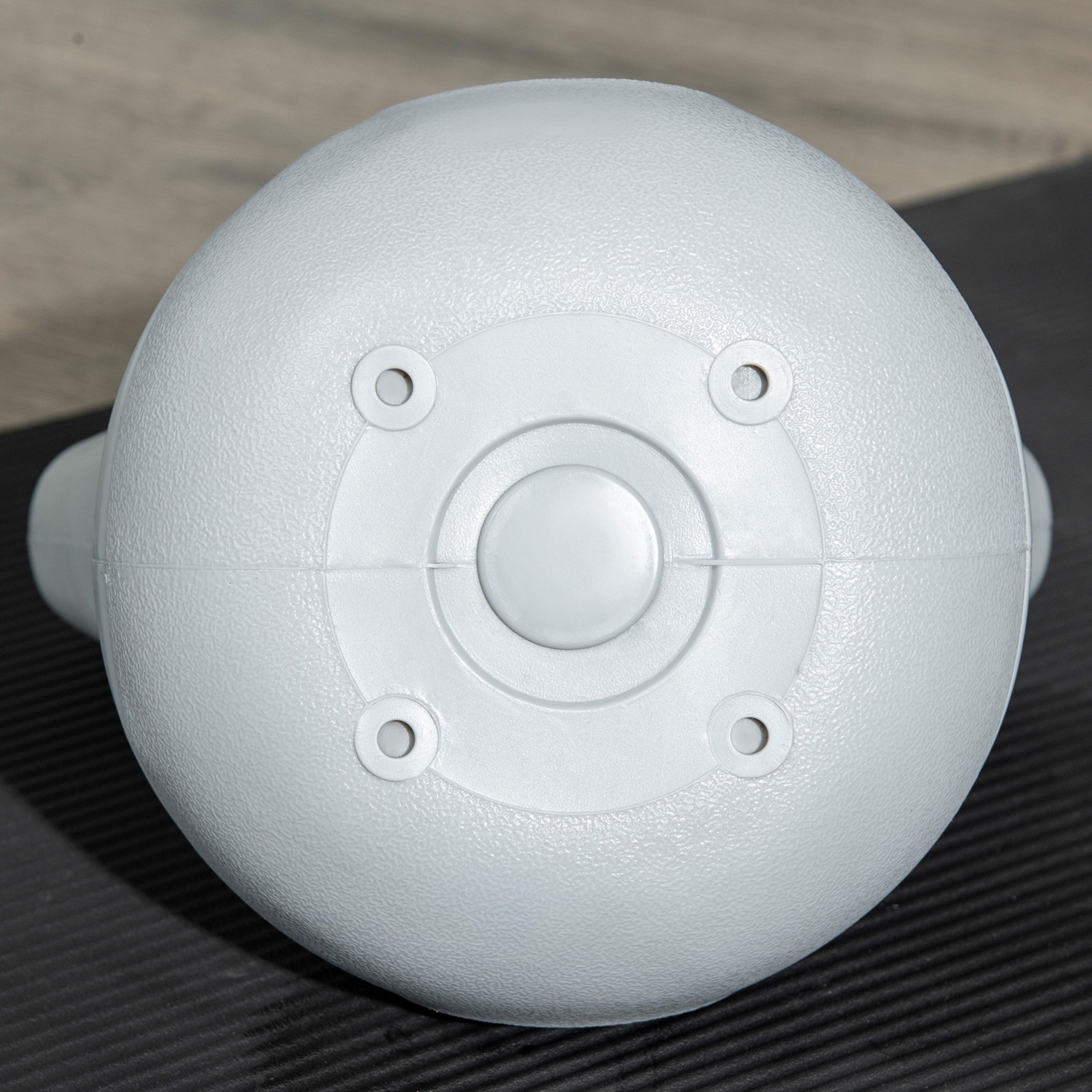 Kettlebell 12 kg, haltère avec poignée ergonomique, haltère à boule, musculation, entraînement, 24 x 17 x 28 cm, bleu