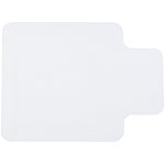 Tapis chaise de bureau 90 x 120 cm antidérapant, tapis de sol bureau résistant aux rayures, transparent