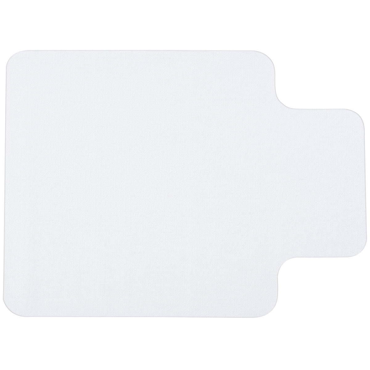 Tapis chaise de bureau 90 x 120 cm antidérapant, tapis de sol bureau résistant aux rayures, transparent