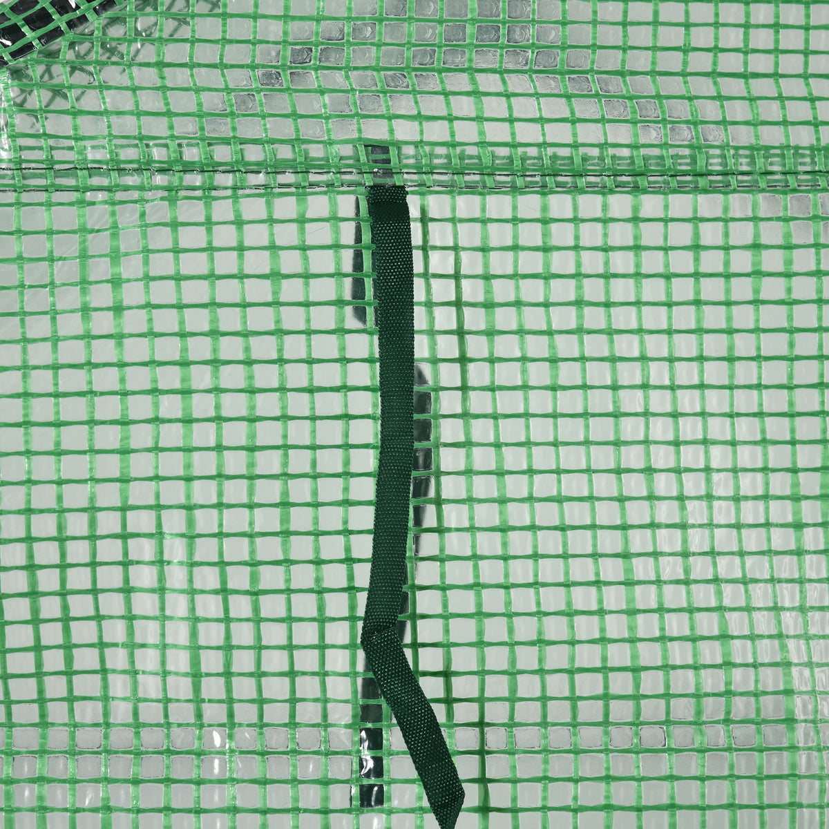 Serre de Jardin avec Étagères 3 Niveaux, Petite Serre de Balcon en Bâche PE 140 g/㎡ Renforcée 143 x 138 x 190 cm, Vert