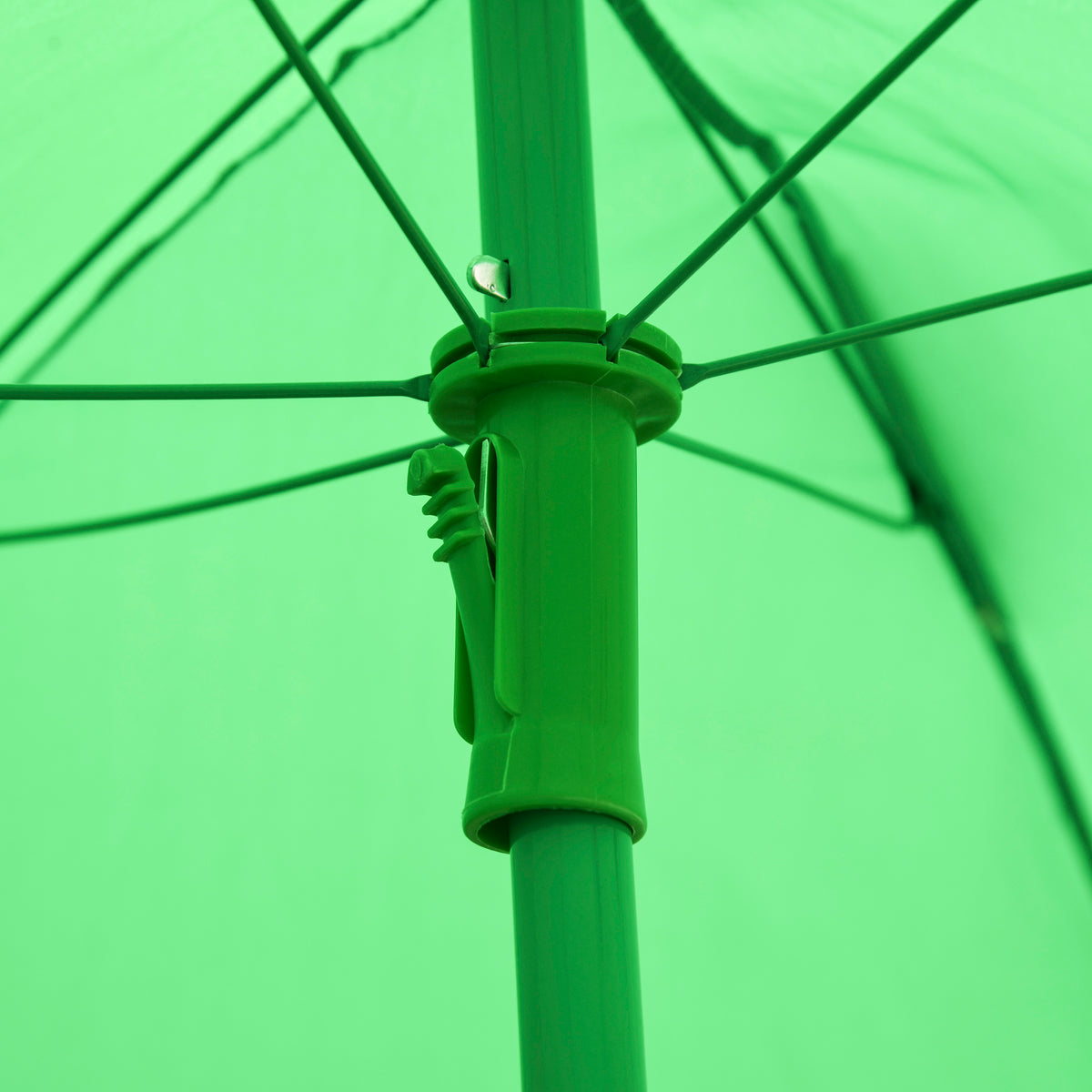 Ensemble Salon de Jardin Enfant 4 pcs Design Grenouille - Table Ronde + 2 chaises Pliables + Parasol - métal époxy Oxford Vert