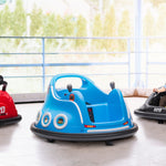 Elektrisches Angry-Bird-lizenziertes Autoscooter-Auto für Kinder 12V, 360°-Drehfahrzeug, 73 x 73 x 44 cm, Blau