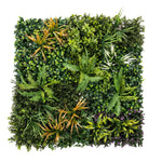 Wandpaneele aus Gras 100 x 100 cm mit Befestigung, grüne Hintergrundpaneele