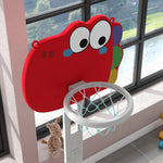 Panier de basket-ball pour enfants, hauteur réglable, 5 en 1 lancer de balles, golf, football jeu de lasso, 3-6 ans