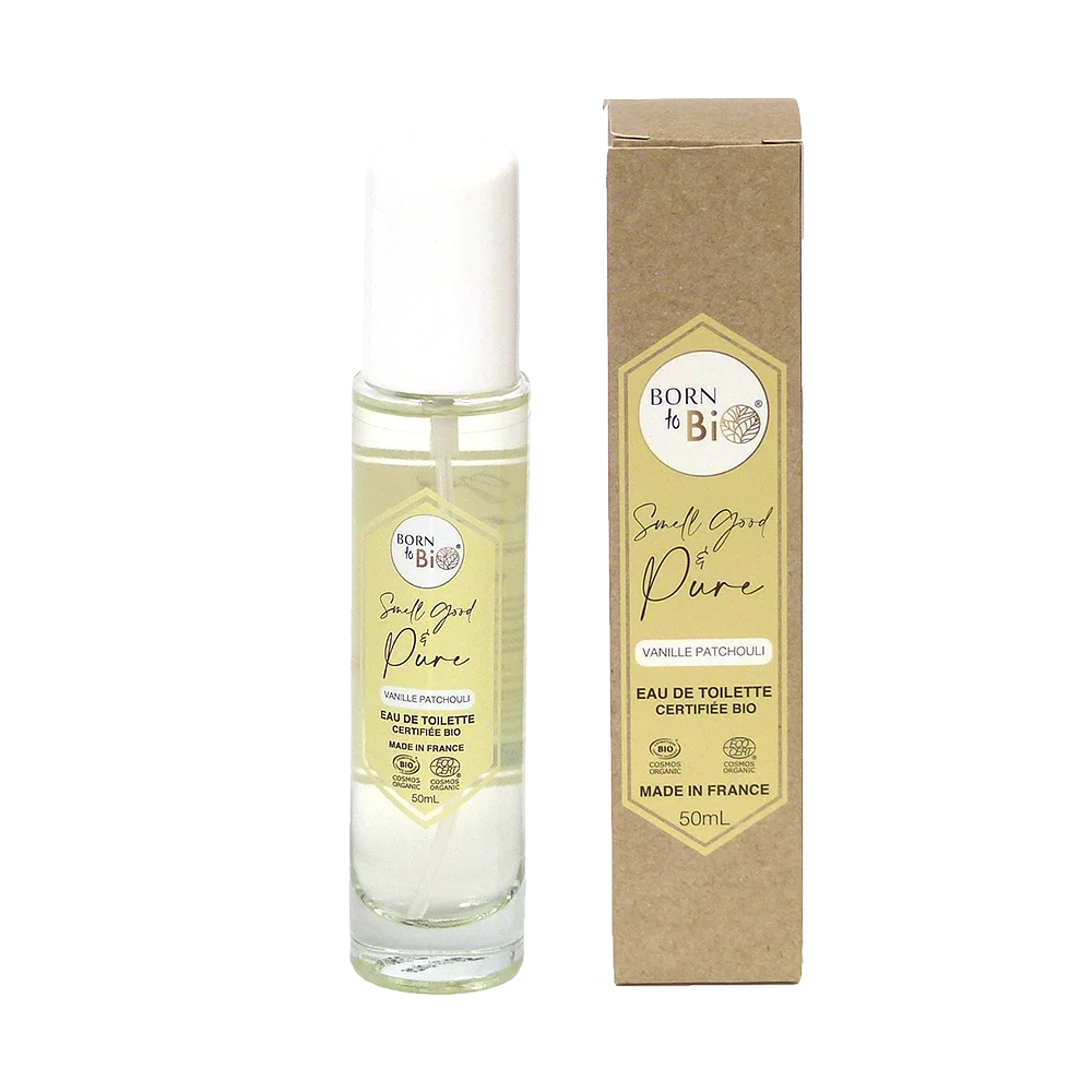 Vanille Patchouli – Eau de Toilette Bio | Vanille Crémeuse, Patchouli & Sillage Intense
