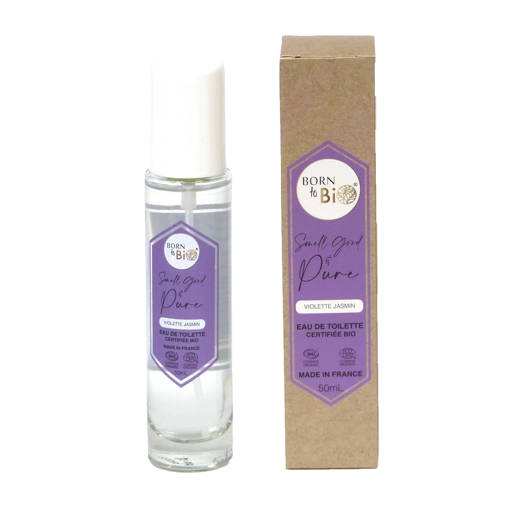 Violette Jasmin – Eau de Toilette Bio | Floral Poudré, Délicat & Raffiné