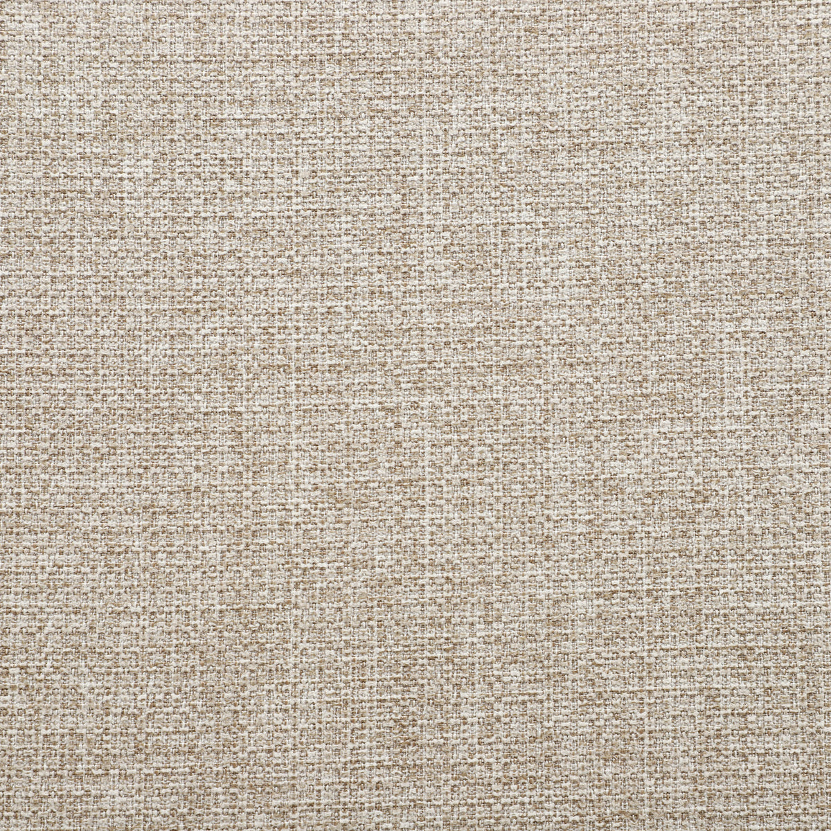 Juego de 2 sillas de comedor con asiento tapizado en tela efecto lino, patas de acero estable, diseño moderno, color crema