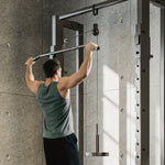 Poulie musculation maison, cable machine musculation exercices de flexion des biceps, des triceps et des bras