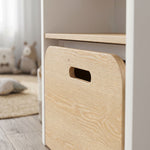 Scrivania e sedia per bambini 5 in 1 con libreria e panca contenitore con ruote, per bambini dai 3 agli 8 anni, bianco