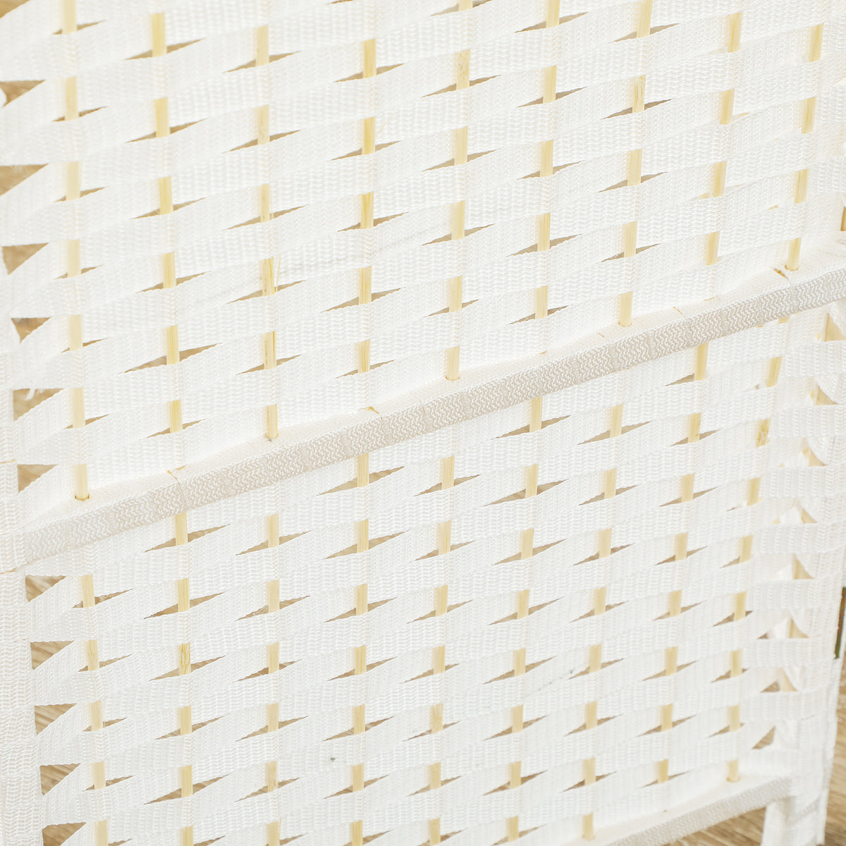 Paravent interieur en bois 6 panneaux 240 x 170 cm séparateur de pièce pliable pour salon, chambre à coucher, naturel