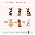 Sac de transport à roulettes pour chien 2 en 1 trolley chariot sac à dos pour chien chat avec poignée téléscopique, sacs de rangement, aérations, attache de sécurité, 42 x 25 x 55 cm, rouge