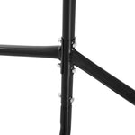 Portant à Vêtements avec Roulettes Tringle a Vêtement solide Charge 140 Kg 150 x 60 x 170 cm Porte-Manteau en acier noir