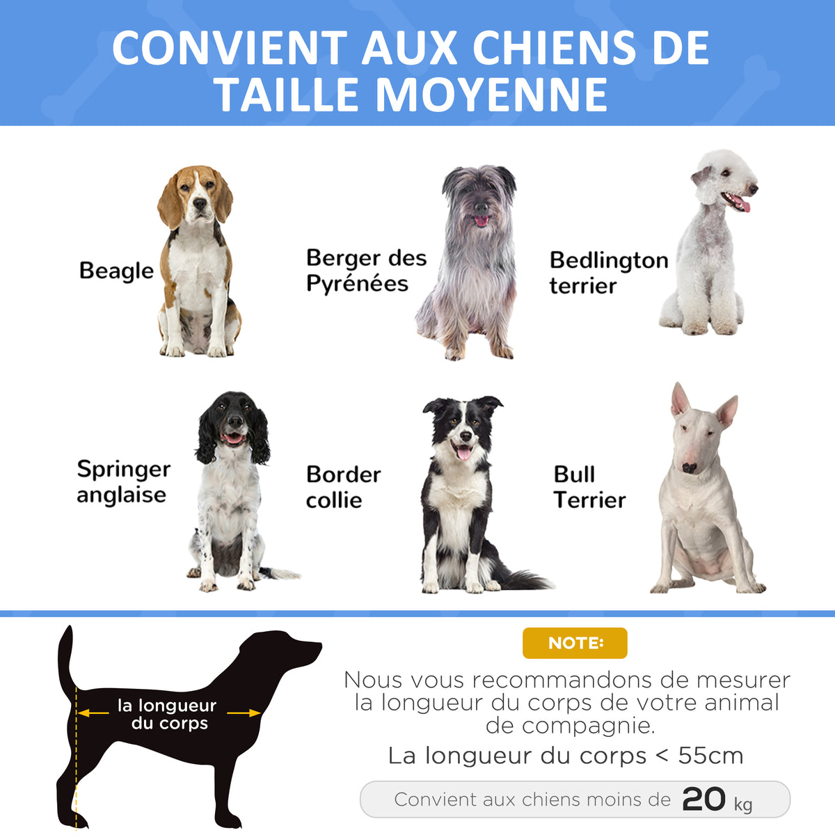 Lettino rialzato per cani e animali domestici con poggiatesta in tessuto microforato 106 x 81 x 33 cm nero