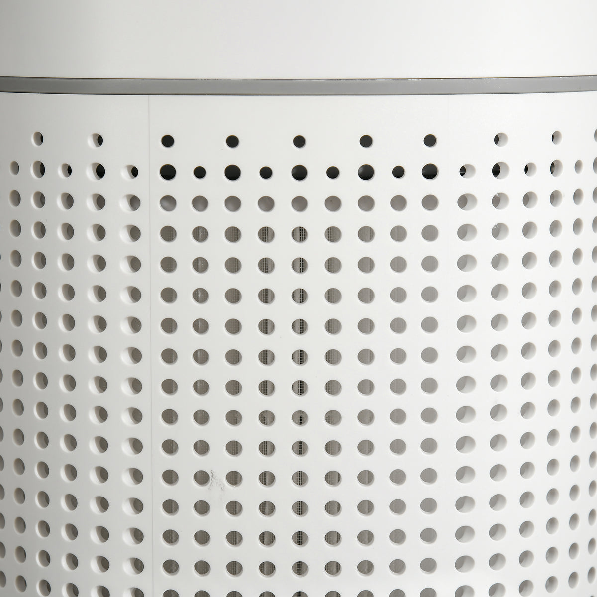 Purificateur d'Air HEPA, Ioniseur, CADR 225m³/h, Mode de Veille Silencieux, 50W, Minuterie, 4 Vitesses - Dim. 22L x 22l x 36H cm - Blanc